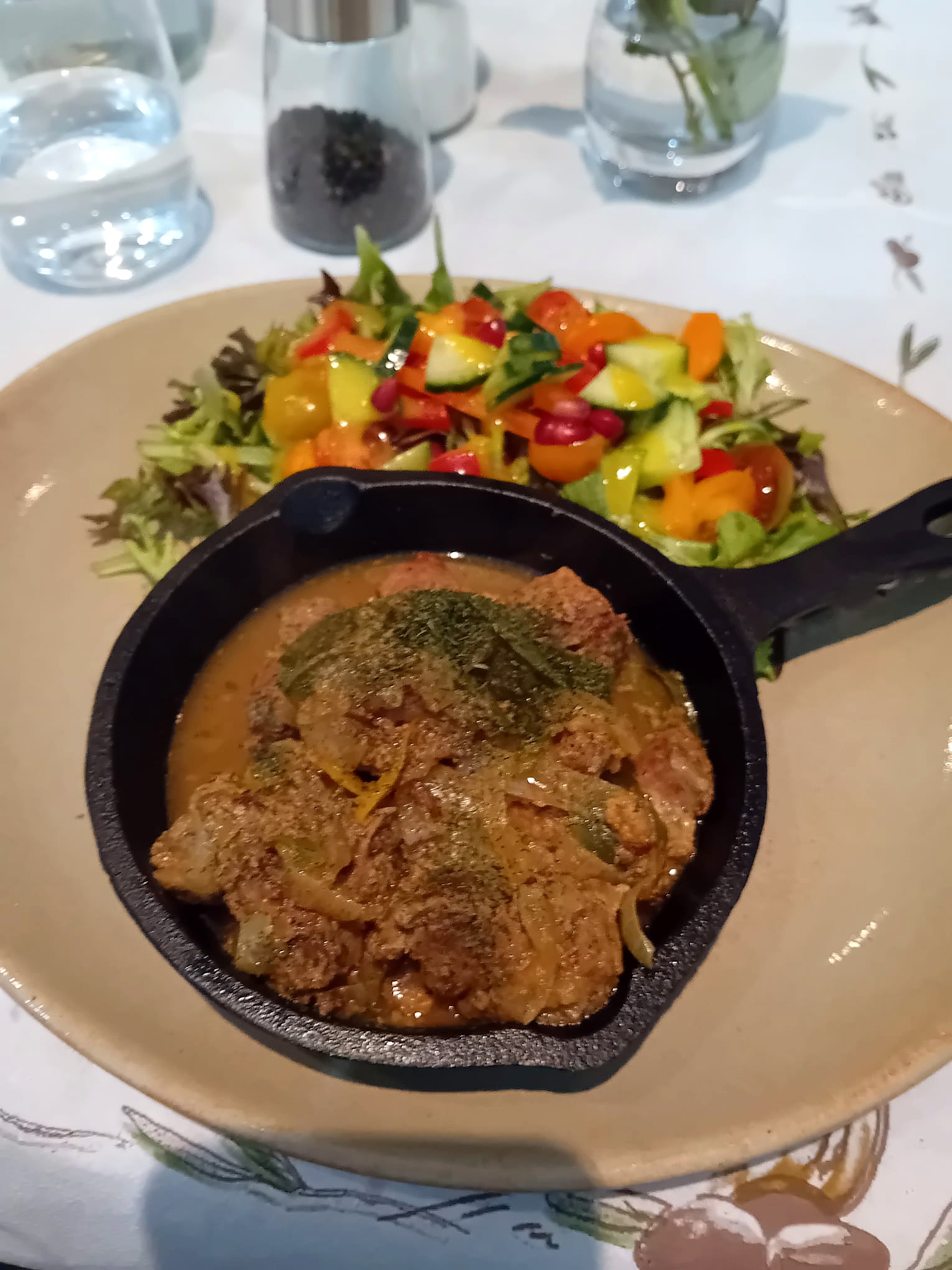 A dish served at The Brasserie